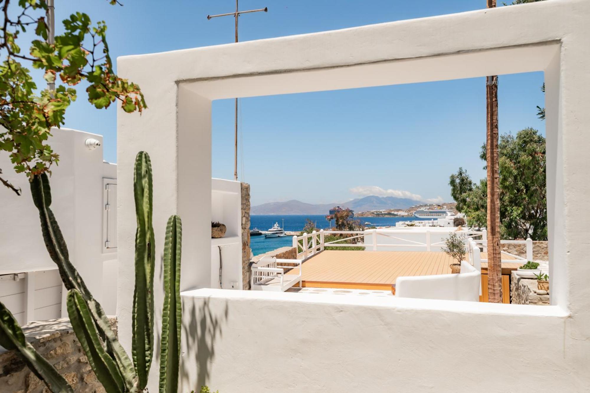 Rania Apartments Sea View Mykonos Town Exteriér fotografie